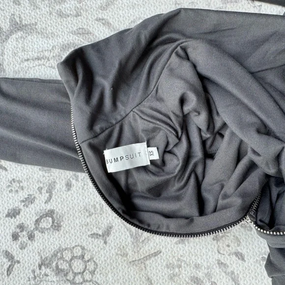 Bumpsuit The Penelope Maternity Unitard Slate - Picture 3 of 3